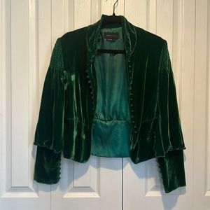 BCBGMaxAzria Velvet Jacket